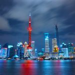 architectural photograph of lighted city sky by ly0ns (Unsplash.com)